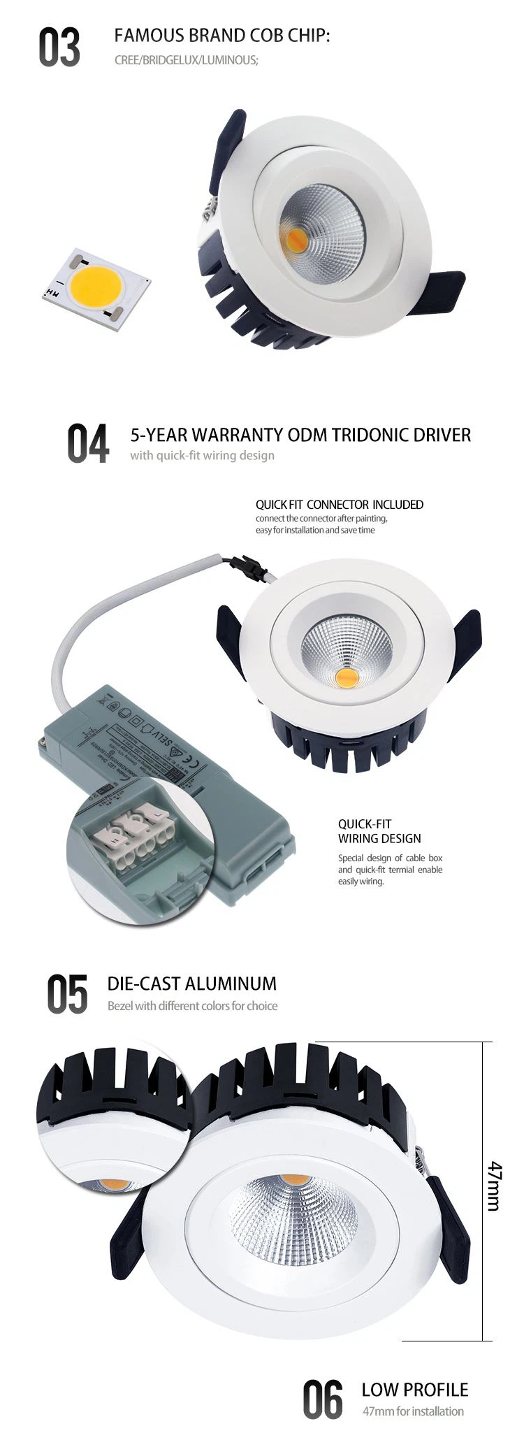 downlight globes