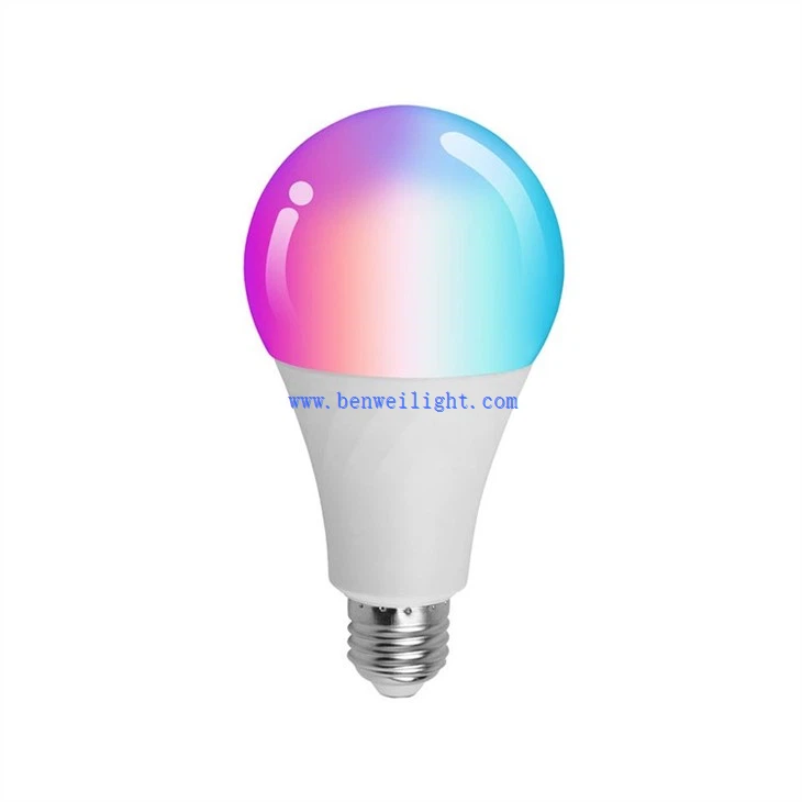 E27 RGB-LED Lampa Bil-Kontroll mill-bogħod