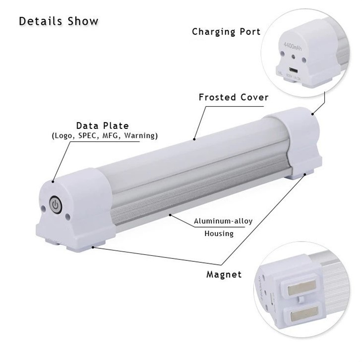 Magnetic Rechargeable LED Emergency Light 3