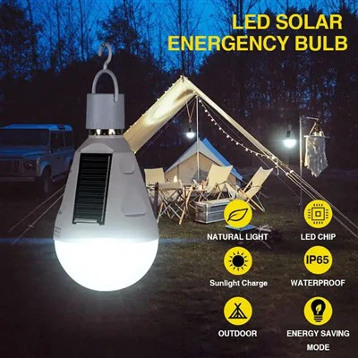 Solar Rechargeable 12W LED kampeġġ bozza tad-dawl