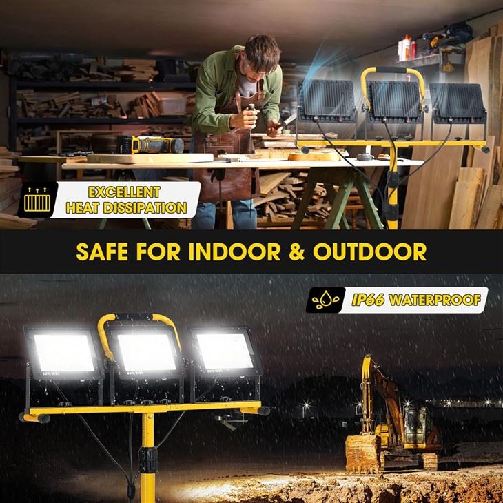 60W 6000 LUMEN LED CONSTRUCTION WORK LIGHT high quality