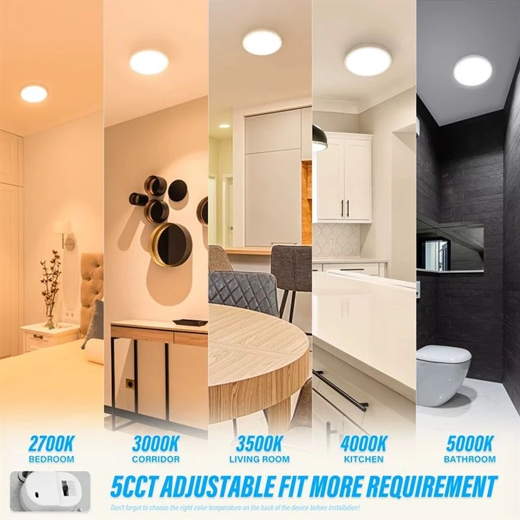 ETL Certified 5/6 Inch 5CCT Dimmable Canless LED Recessed Downlight suppliers