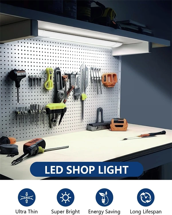 3-foot LED shop light fixture, 30W tube, 3600lm, 4000K neutral white, 90cm, 35.4-inch garage closet ceiling light. suppliers