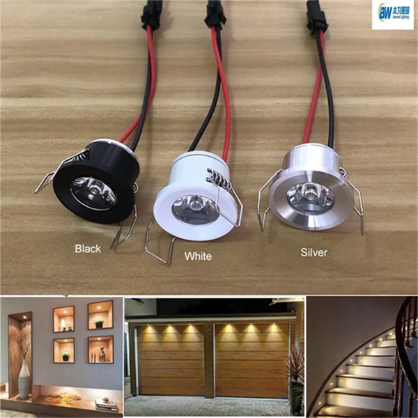 1W Mini COB LED Downlight - Limitu/Kabinett (110-240V)