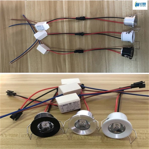 1W Mini COB LED Downlight - Ceiling/Cabinet (110-240V) factory