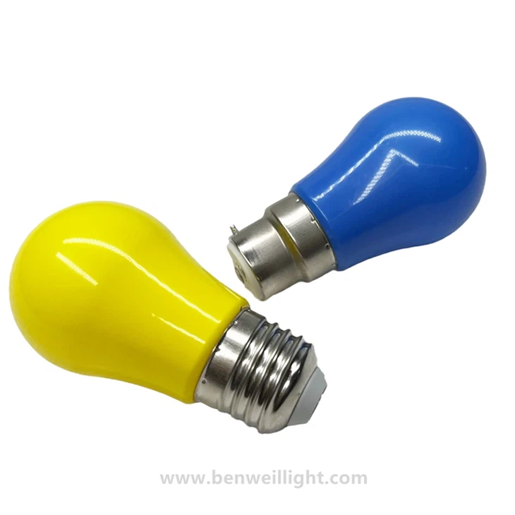Colorful Ambiance Light Bulb: Pear Shape | 2W | E27/B22 Dual Specifications suppliers