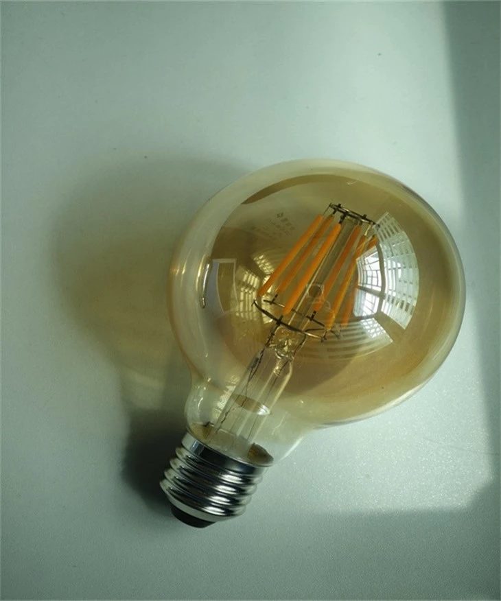 E14 G45 LED Candle Bulb: 6W Warm White 360° Clear Filament best