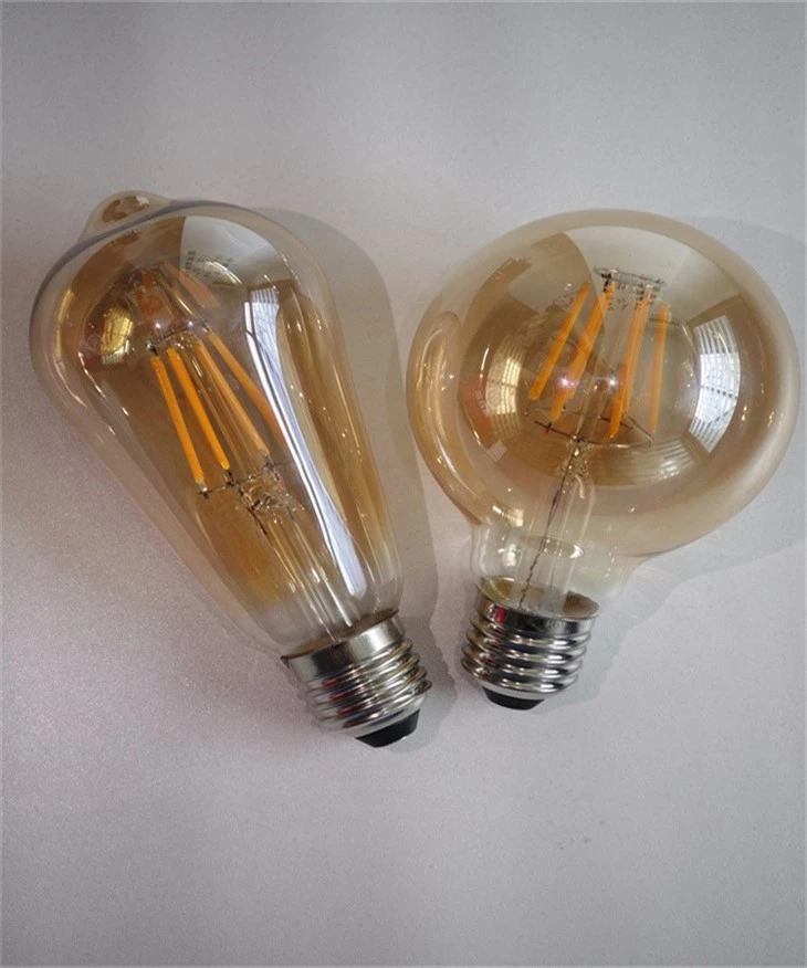 E14 G45 LED Candle Bulb: 6W Warm White 360° Clear Filament suppliers