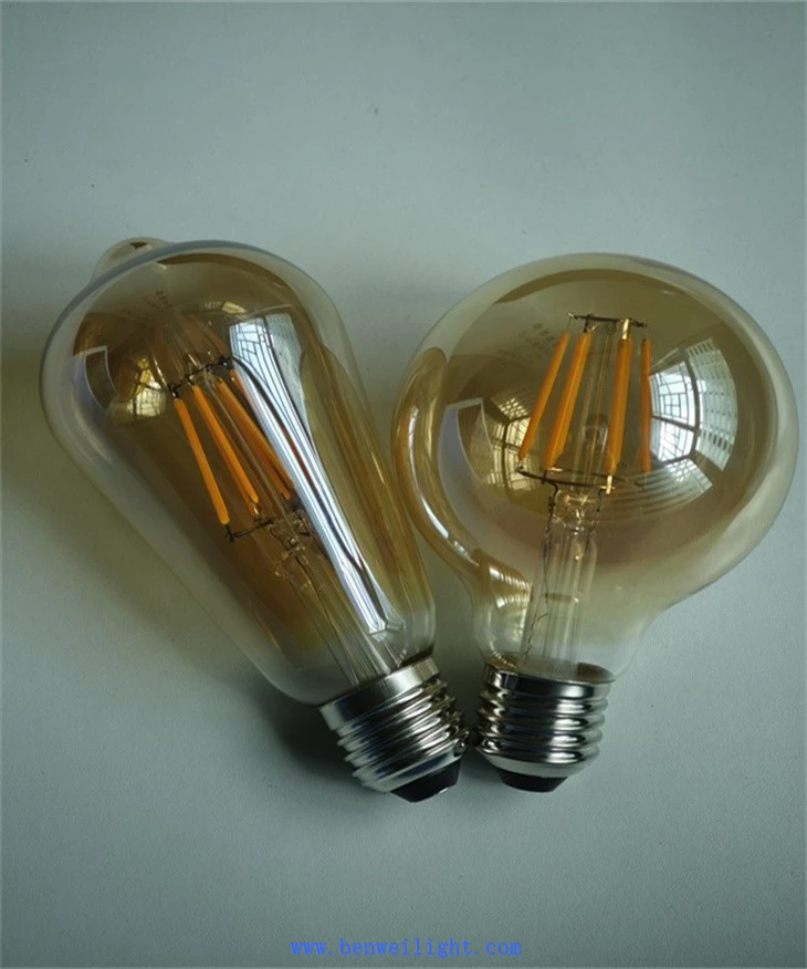 E14 G45 LED Candle Bulb: 6W Warm White 360° Clear Filament price