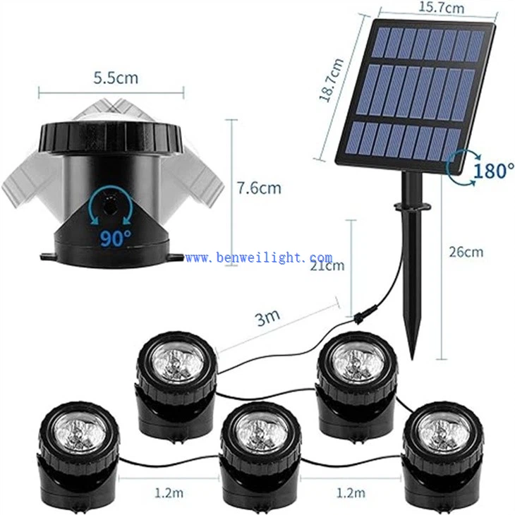 IP65 Waterproof RGB Lawn Light (2)