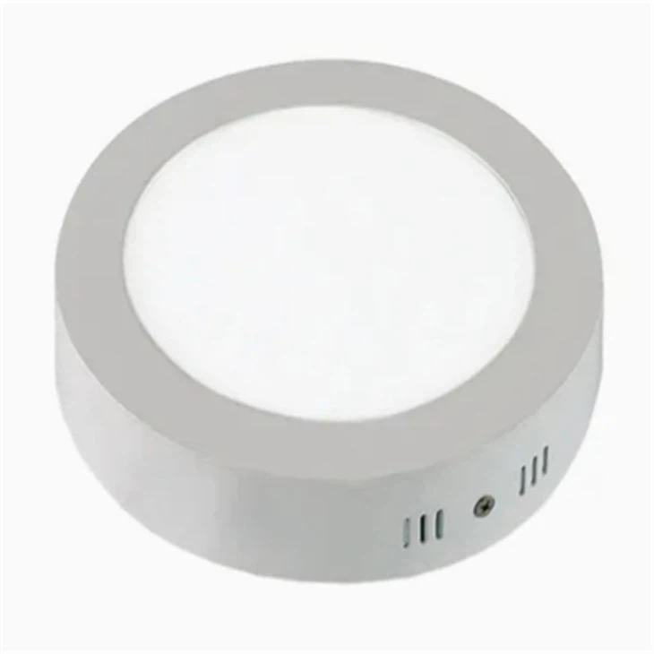 Dwal tal-Limitu Round Flat Panel Led