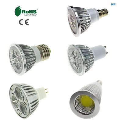 Bozoz tad-Dawl LED Spotlight E27/GU10/MR16 4W SMD Bulb