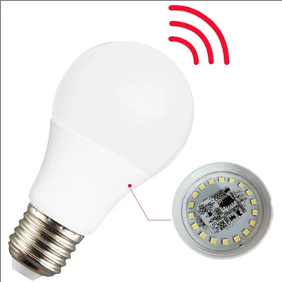 Microwave Sensor Radar Motion Detector Led Basal tad-Dawl Għad-Dar