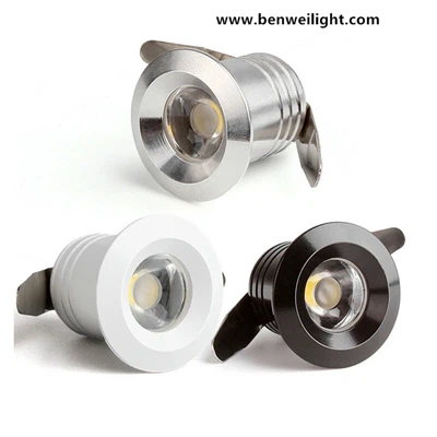 Mini LED Downlight Taħt il-Kabinett Spot Light 1W Recessed Ceiling Lamp 110V-240V