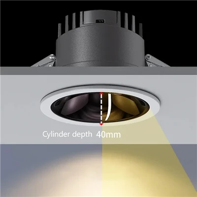 Dawl ta' downlight-aġġustabbli-led-