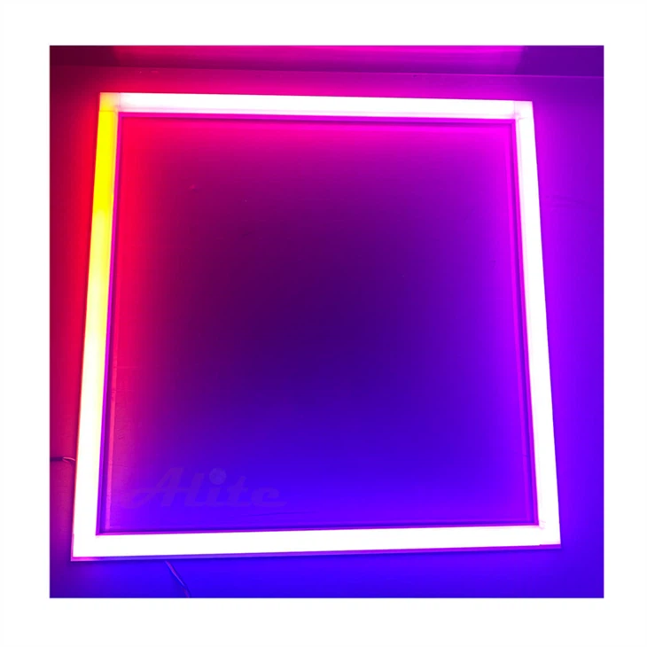 Smart Square LED Panel Light – Music Sync & Multi-Control