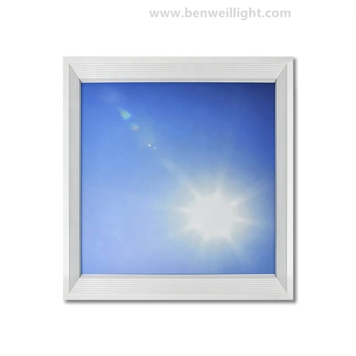Smart WiFi LED Skylight Panel - 600x600mm Virtual Blue Sky Ceiling Light